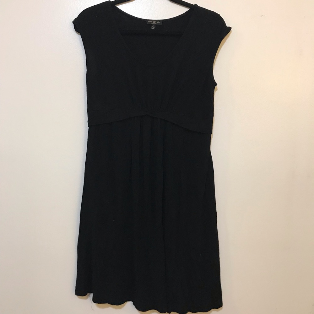 Mom & Co. black maternity dress